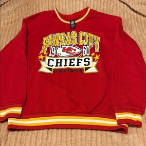 #17 Kansas City Chiefs Red Sweatshirt.  Men’s medium